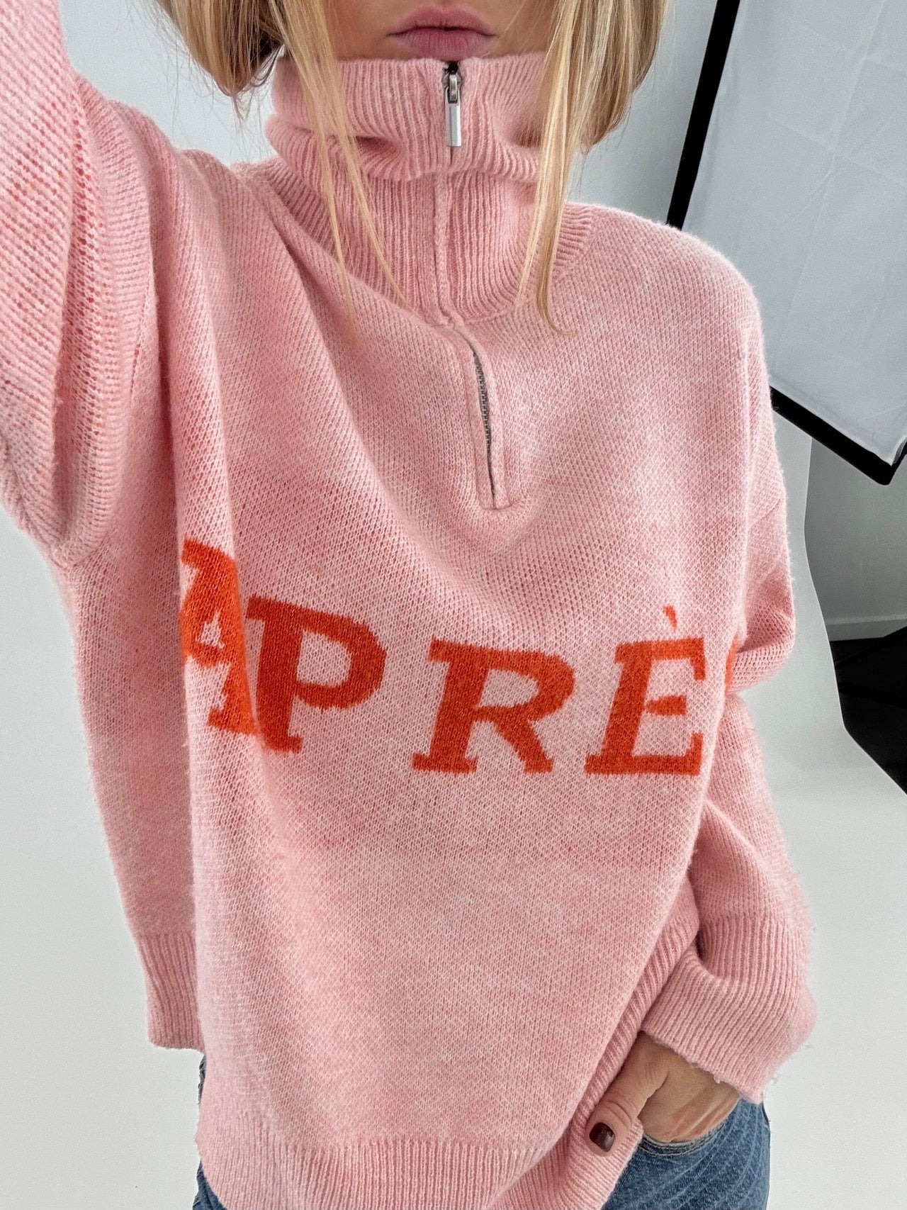 PCJORDAN Pullover - Rose Shadow
